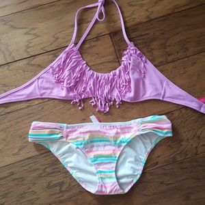 Victoria's Secret fringe bikini bathing suit